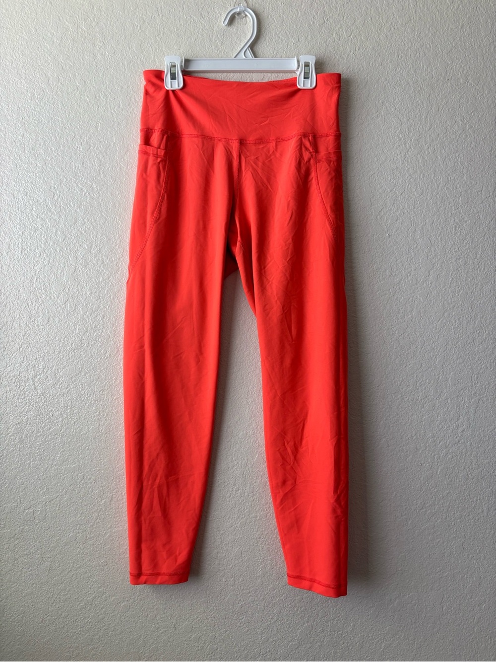 Old Navy Coral-Red Girls' Active Leggings